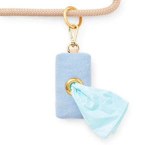 Blue Cambray poepzakhouder