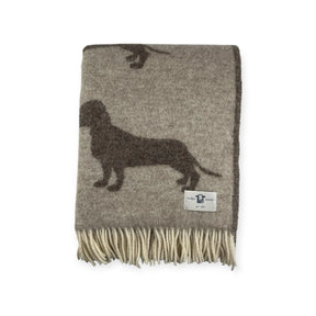 Snuggle Teckel Plaid Brown
