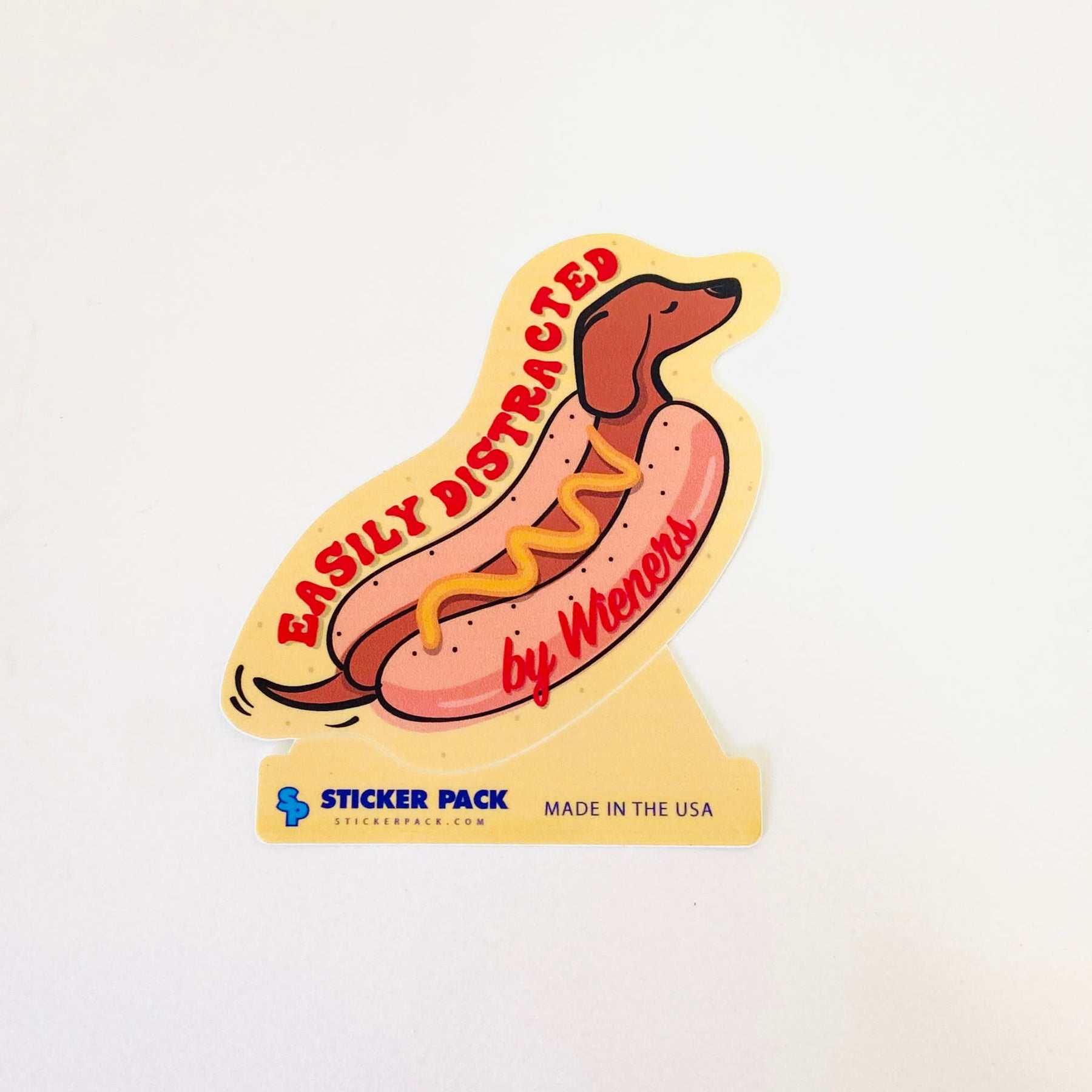 Wiener Teckel - sticker