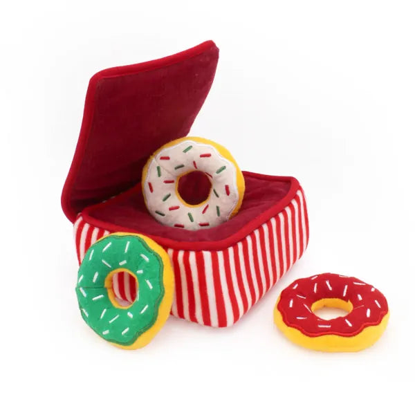 Weihnachts -Donut -Box