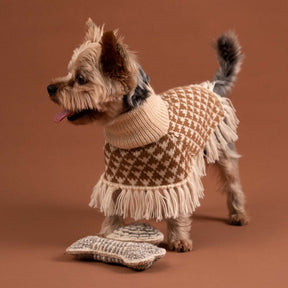 Chestnut Alpaca Poncho