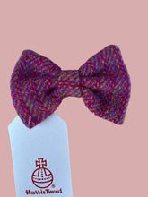 Tweed purple bow no. 4