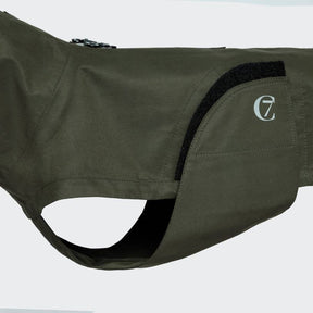 Raininincocoat Dublin Dark Olive - Un teckel spécial