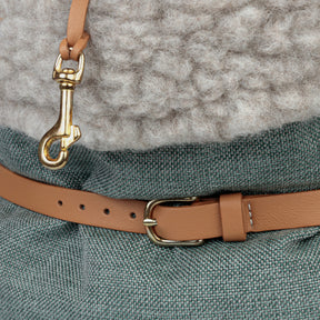 Dog Carrier - Petrol Gray - Small mistake handle - Large