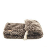 Peluche Paradise deken - brown