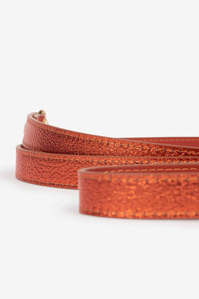 Metallic leiband oranje