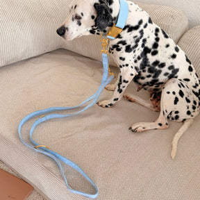 Cotton blue aanpasbare leiband