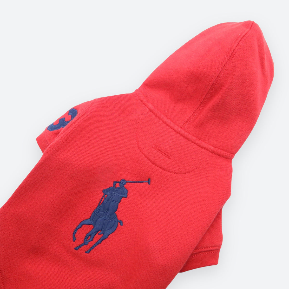Ralph Lauren Fleece Sweat à capuche rouge