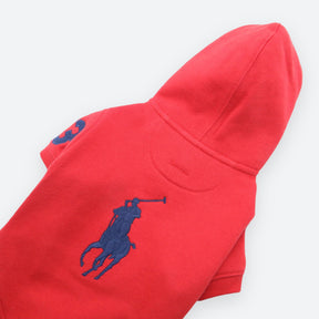Ralph Lauren Fleece Hoodie Red