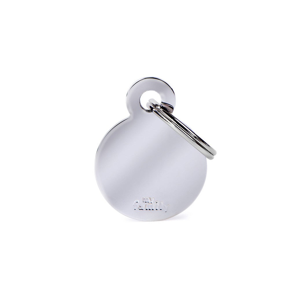 Cirkel zilver medaillon