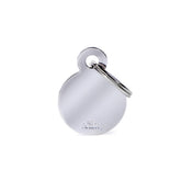 Cirkel zilver medaillon
