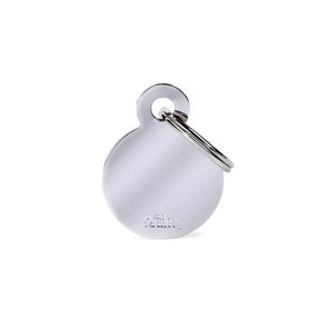 Cirkel zilver medaillon