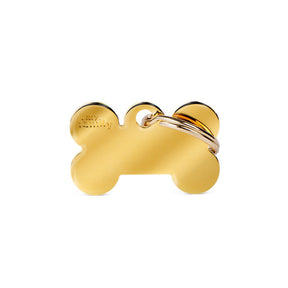 Goldmedaillon aus Knochen