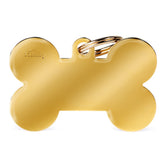 Médaillon en os d'or