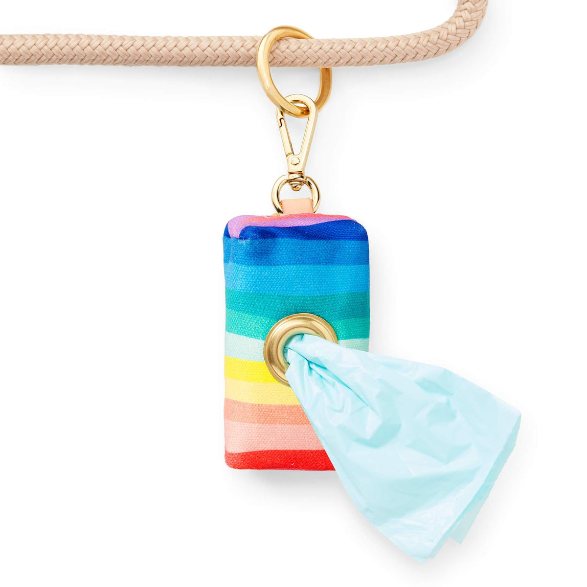 Poop bag holder waxed evergreen