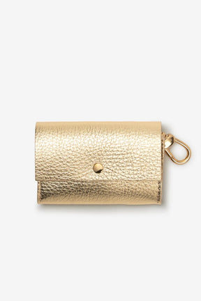 Metallic poop pocket holder