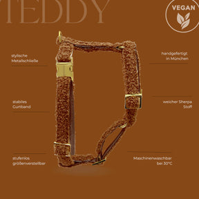 Teddy cinnamon harness