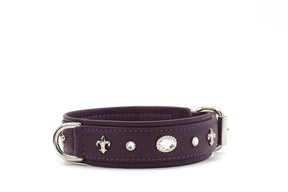 Aubergine halsband