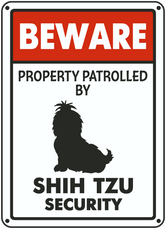 Shih-Tzu auf Patrouille