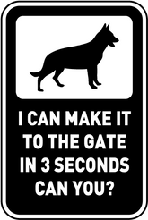 To the gate