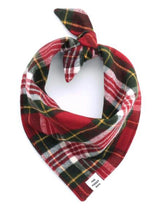 Bandana della flanella del plaid dell'altopiano