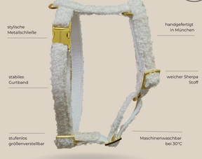 Autumn Collection - Harnas Teddy White Pepper