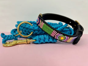 CHEW Mythical collection - leiband dark Cyaan
