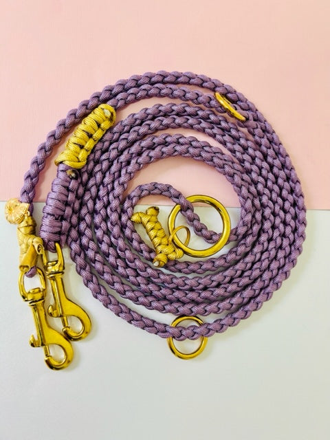 Kauen mythische Sammlung - Leiband Gold Lavendel
