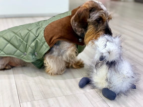 Quilted waterproof regenjas - jacht