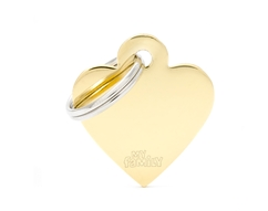 Heart small gold