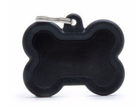 Leg with rubber edge