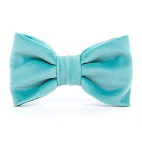 Wedding Blue Velvet Bow