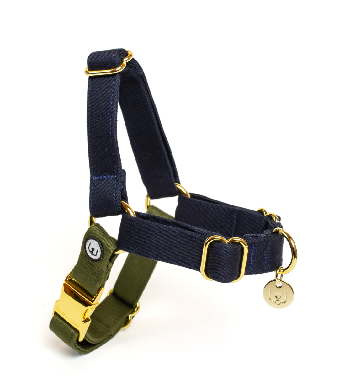 Navy-Olive Non Pull Harness