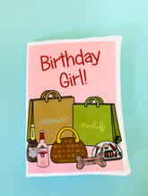 Happy Birthday Girl kaart
