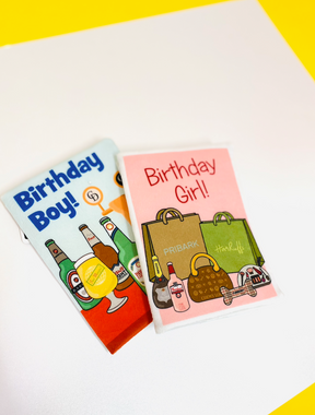 Happy Birthday Girl Card