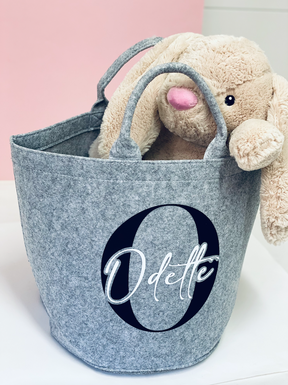 Vilten speelgoedmand - personalized