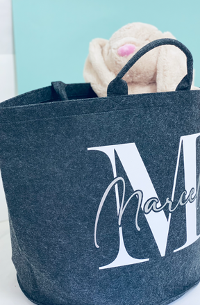 Vilten speelgoedmand - personalized