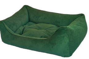 Rib velvet green