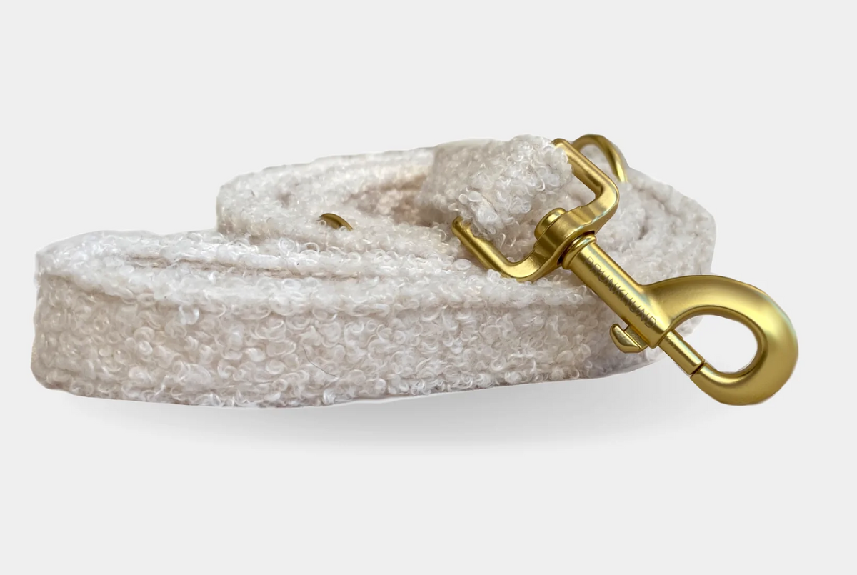 Leiband aanpasbaar Teddy White Pepper