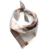 Aspen plaid flannel bandana
