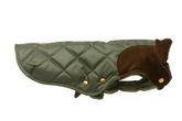 Quilted waterproof regenjas - jacht