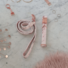 Blush de marbre Halsband