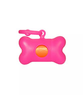 Poop -Beutelhalter Bein Fluo Pink