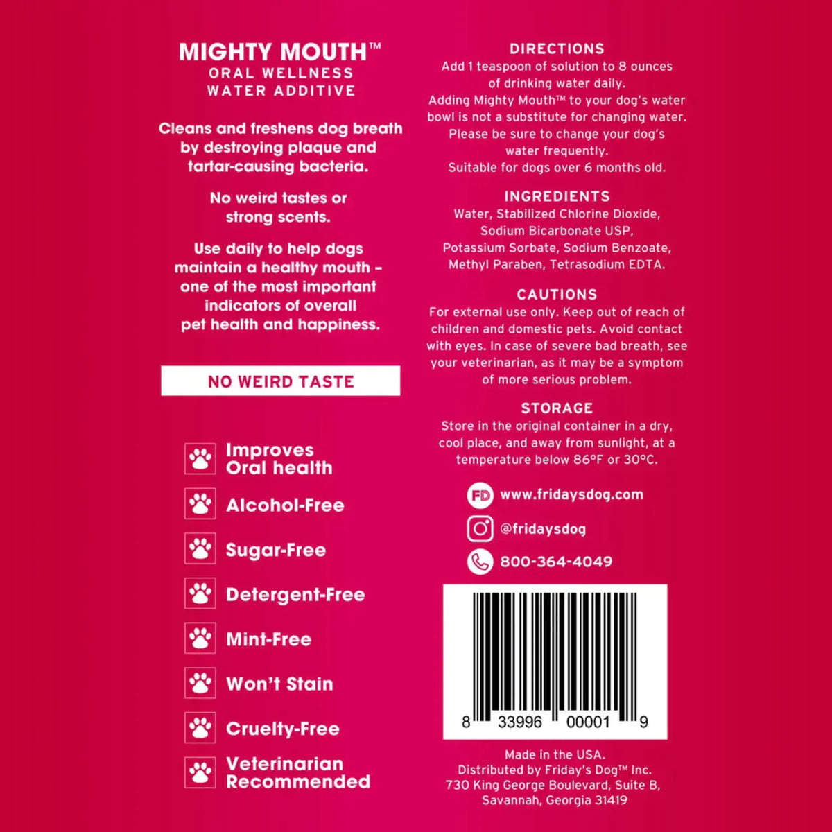 Mighty Mouth- frisse adem